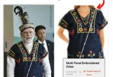 Photo of कांग्रेस नेताओं ने एडिटेड तस्वीर का इस्तेमाल कर PM मोदी के पहनावे का मज़ाक उड़ाया